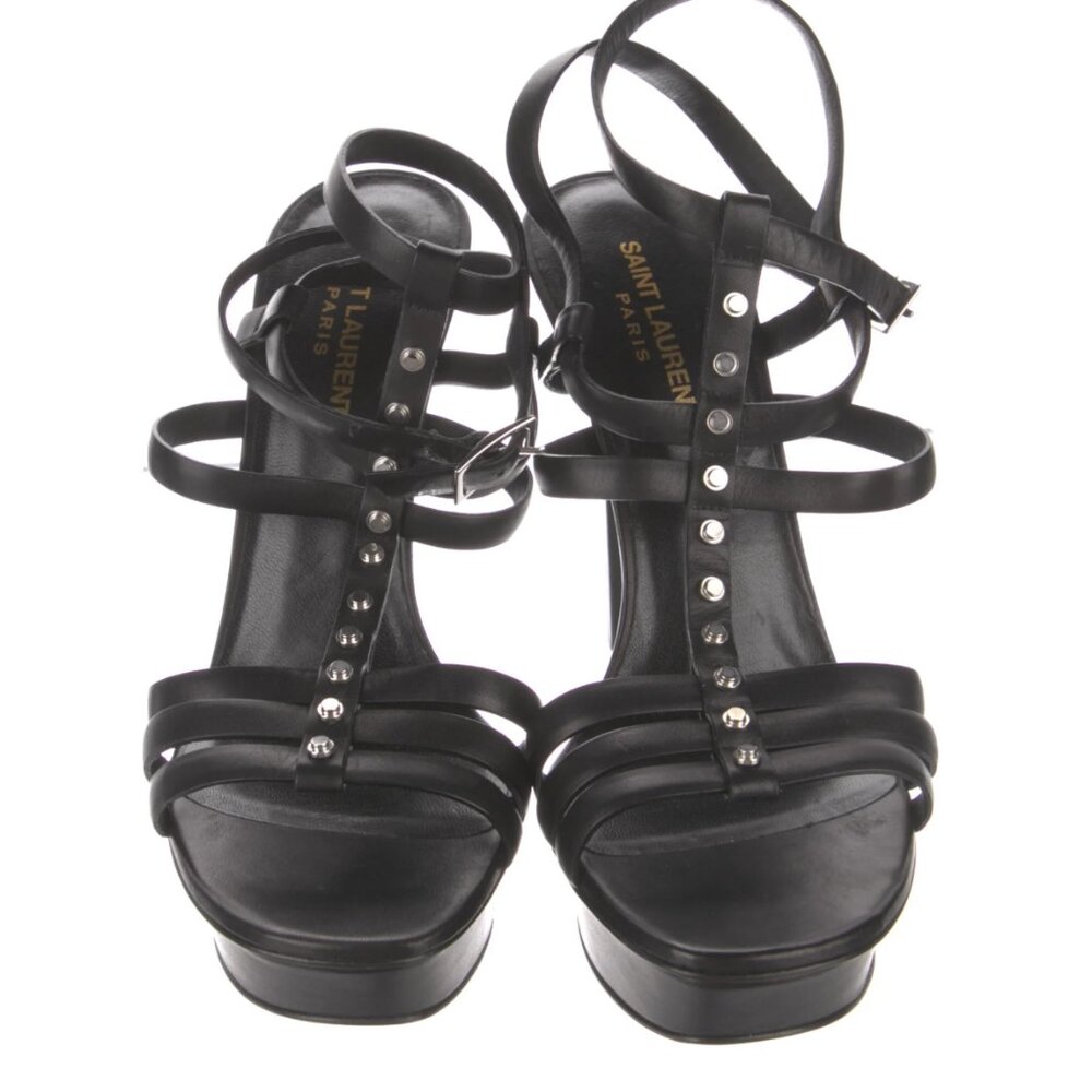 Saint Laurent studded tribute Heels